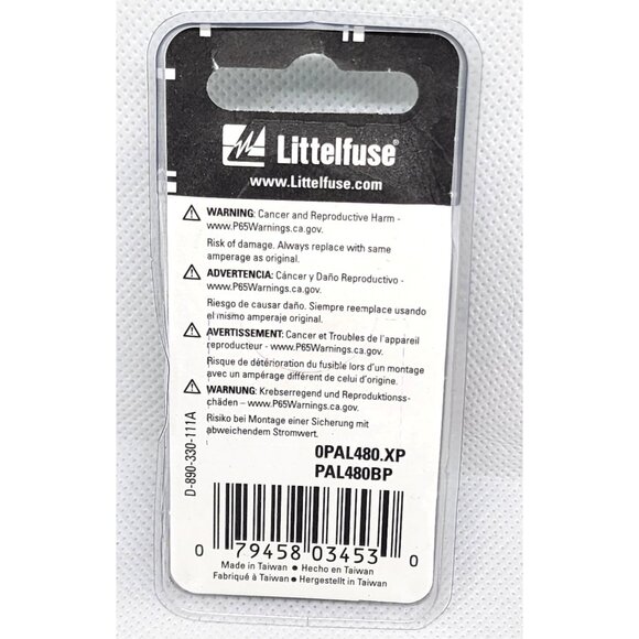 Adv Littelfuse 80A PAL Auto-Link 9/16" Bent Male Terminal OEM Automotive Fuse - Picture 6 of 6